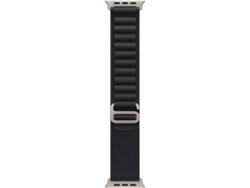 Pulsera APPLE Alpine Loop Natural Titanium Apple Watch 49 mm (L - Negro)