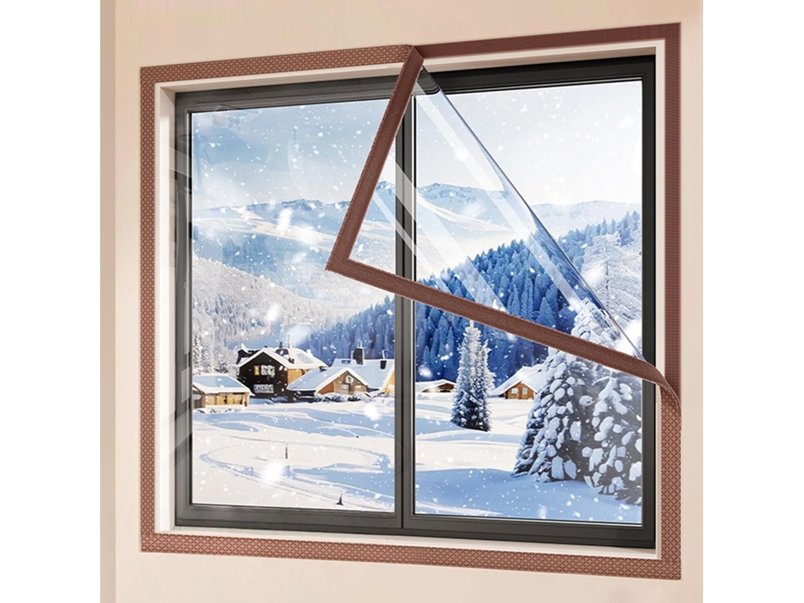 Lámina Transparente De Aislamiento Térmico Para Ventanas, Lámina Ventanas Resistente A La Intemperie, Alta ...
