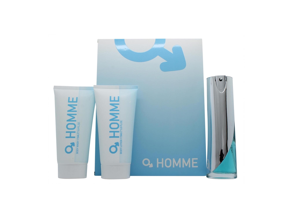 Cofre de Perfume LAURELLE PARFUMS Homme Eau de Toilette + Gel de Duche + Loción Corporal (100 ml + 175 ml + 175 ml)