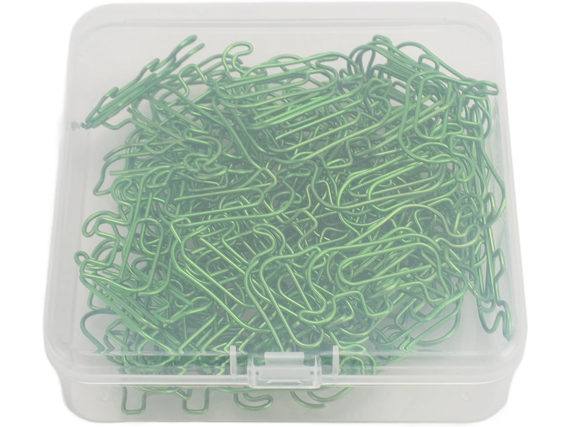 Clips De Papel De Acero Inoxidable Con Forma De Elefante, 100 Piezas, Clips Duraderos Con