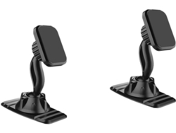 Juego De 2 Soportes Magnéticos Universales Para Teléfono De Coche, Giratorios 360°, Resistentes Y Duraderos.