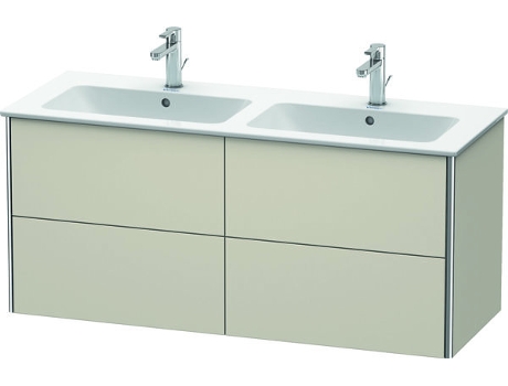 DURAVIT XSquare Vanity unit unitario de pared 128.0 x 47.8 cm, 4 cajones, para lavabo ME de Starck 233613