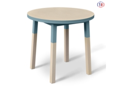 Mesa Redonda MON PETIT MEUBLE FRANÇAIS (Azul Frehel - Madera - 100 x 75 x 100 cm)