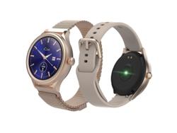 Reloj inteligente Forever Icon Aw 100 AMOLED para bicicleta eléctrica en oro rosa