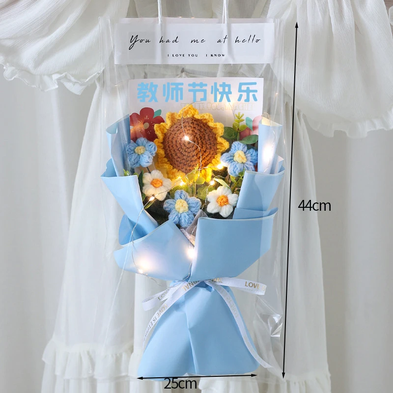 Ramos De Flores De Ganchillo, Ramos De Graduación, Regalos De Ganchillo Hechos A Mano
