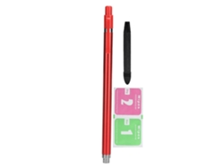 Lápiz Stylus Táctil, Capacitivo Portátil, Compatible Con Tablets Samsung, Teléfonos Apple, Huawei Red
