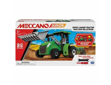 Tractor con Pala Meccano STEM 110 Piezas
