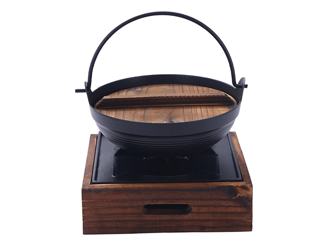 Olla Caliente Sukiyaki Tetsu Nabe Olla 20cm Base 20x6cmslowmoose
