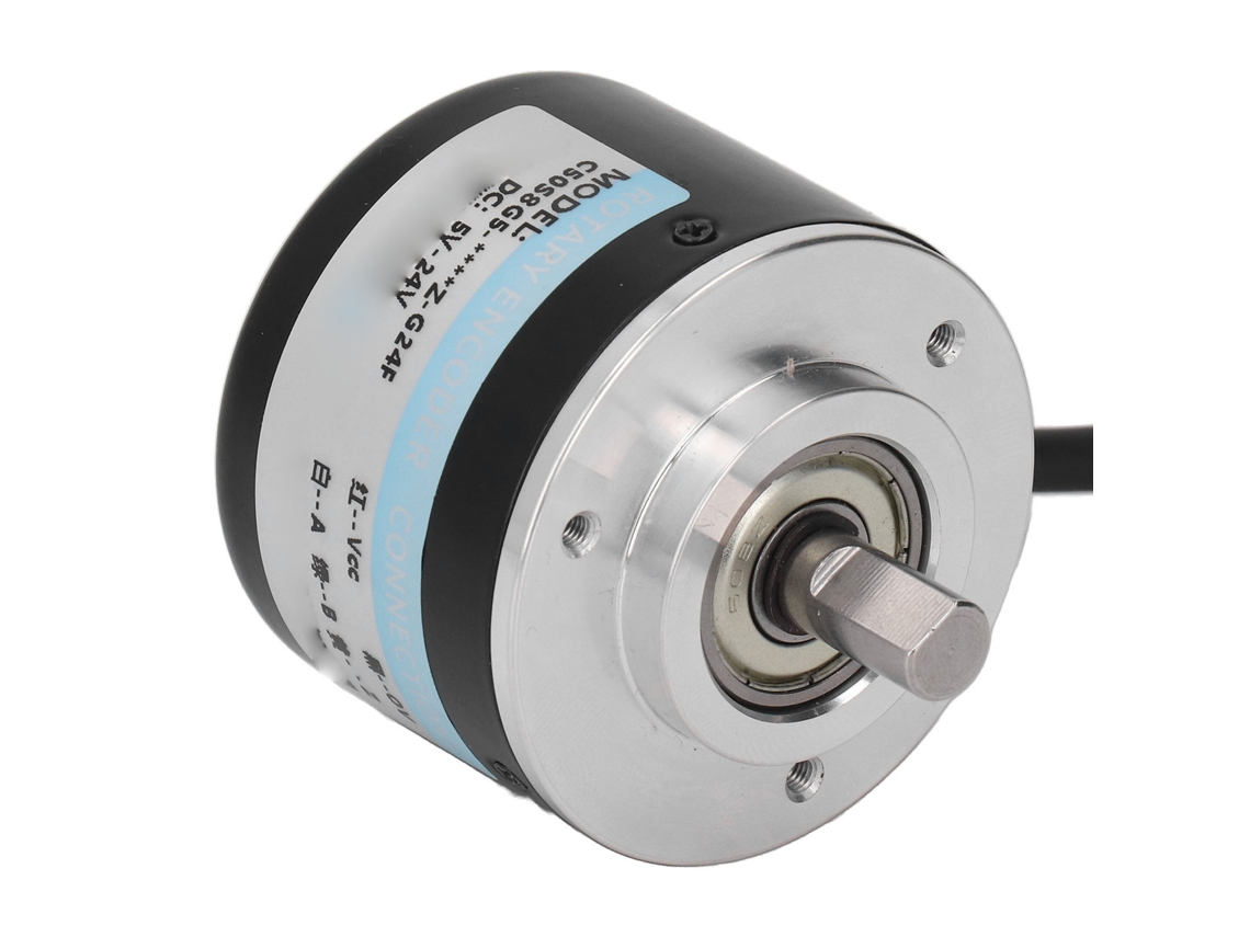 2026dz - Codificador rotativo incremental de 2 fases, 50 mm, IP50, PNP, 1000 pulsos/revolución, CC 5-24 V