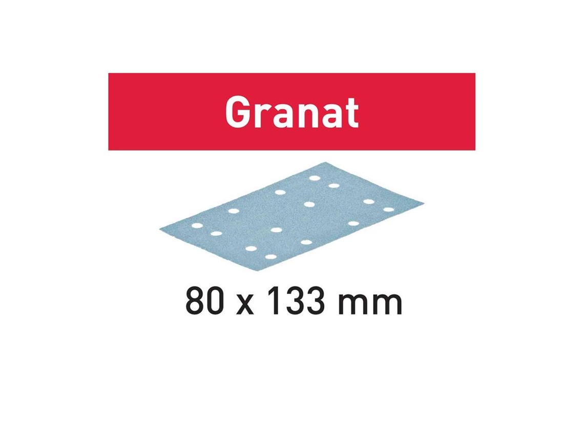 Hojas de Lijar Stf 80X133 Gr/100 Granat P100