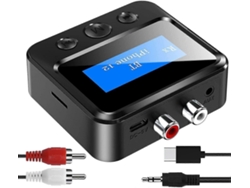 Transmisor y receptor Bluetooth 5.0, adaptador de audio y música estéreo, receptor y transmisor Rosewell