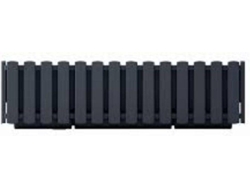 Maceta PROSPERPLAST Boardee Fencycase (Gris - Plastico - 58 x 18 x 16.2 cm)