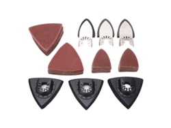 Kit De 106 Discos De Lijado Para Herramienta Oscilante Con 6 Almohadillas Triangulares Y 100 Hojas De Lija.
