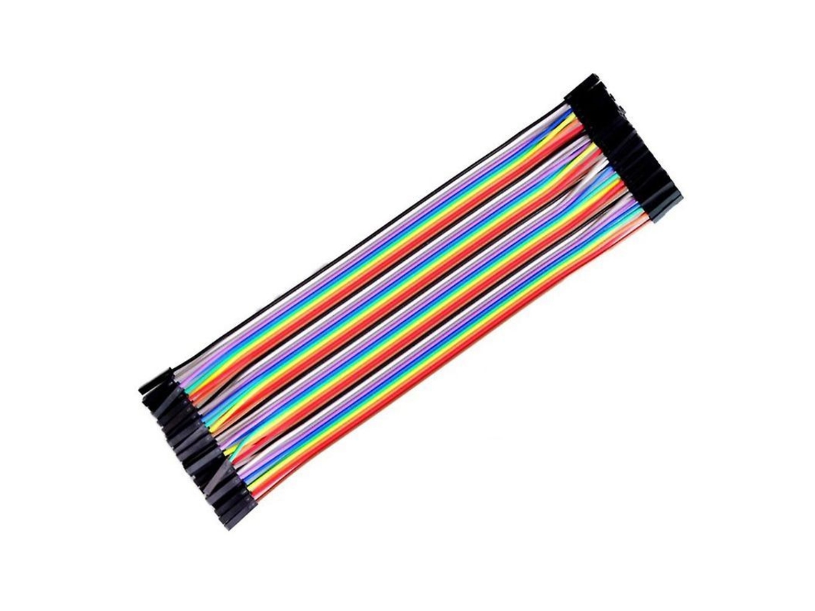 Cable Puente Dupont De 40 Pines Mm Ff Mf 10/20/30cm Para Placa De Pruebas Arduino