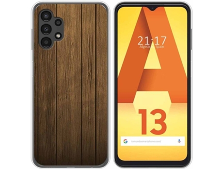 Carcasa para Samsung Galaxy A13 4G TUMUNDOSMARTPHONE Dibujos Madera Multicolor