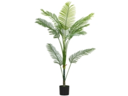 Palmera Artificial Interior 150cm Maceta Verde