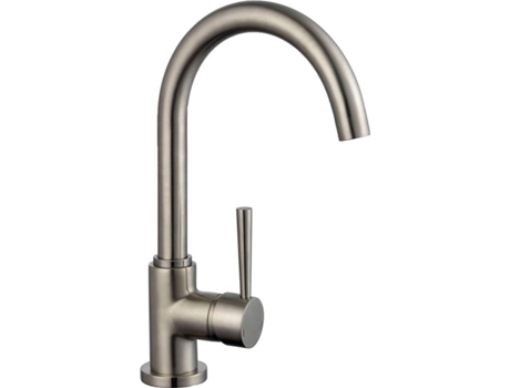 SCHÜTTE Grifo mezclador de fregadero CORNWALL acero inoxidable