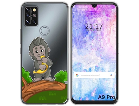 Carcasa Umidigi A9 Pro TUMUNDOSMARTPHONE Dibujos Transparente Multicolor