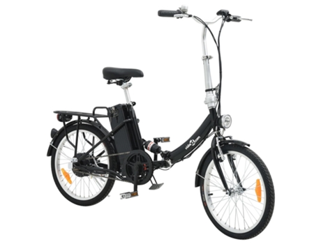 Bicicleta eléctrica plegable con batería litio aleación de aluminio