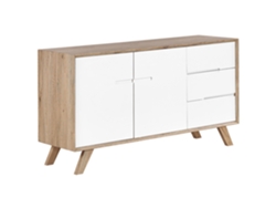 Aparador BELIANI Forester de MDF Madera clara 140x40x75