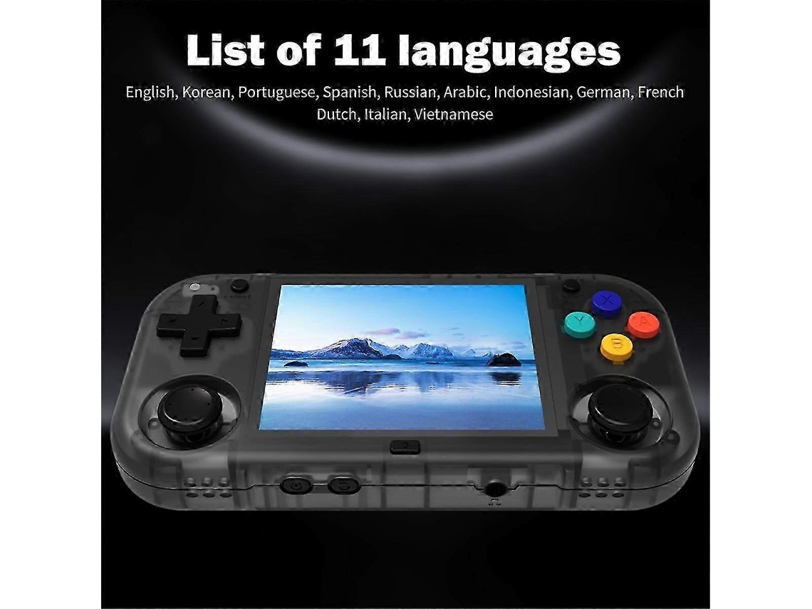 Consola De Juegos Xu Mini M 128gb 11700 Juegos 2.8 Pulgadas Ips Linux Jugadores De Juegos De Mano Videojuego Retro Para Niños Negro