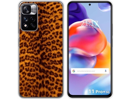 Carcasa para Xiaomi Redmi Note 11 Pro+ Plus 5G TUMUNDOSMARTPHONE Dibujos Animal 03 Multicolor