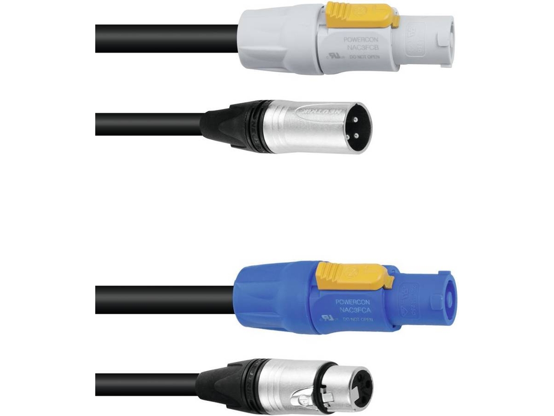 Cable PSSO Dmx Powercon/Xlr 10 m