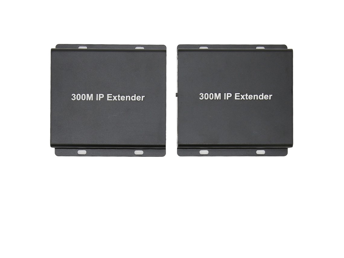 Extensor Ip De 300m Hd 1080p, Transmisor Y Receptor A Través De Cat5e/6/7, Enchufe Británico.