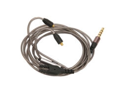 Cable De Repuesto Para Auriculares Ofc De 3,5 Mm Con Micrófono, Suave, Flexible Y Chapado En Oro.