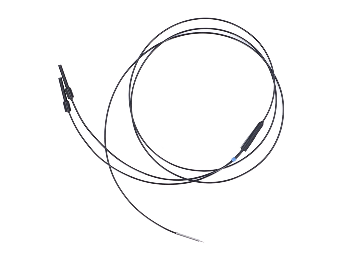 2 unidades de tubo reflectante para sensor de fibra óptica, distancia de detección de 0-46 mm, repuesto para Keyence Fu-46