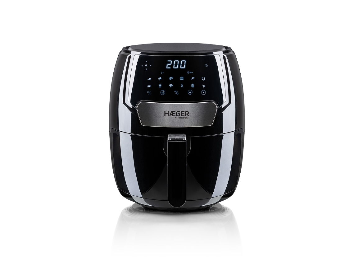 Freidora de Aire HAEGER AIR FEAST AF-D37.003A (4.2 L - Preto)