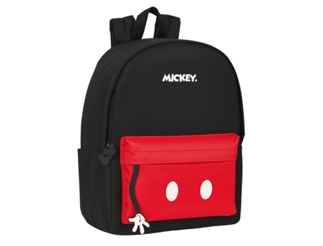 Mochila para Portátil MICKEY MOUSE CLUBHOUSE Mickey mouse Negro (31 x 40 x 16 cm)