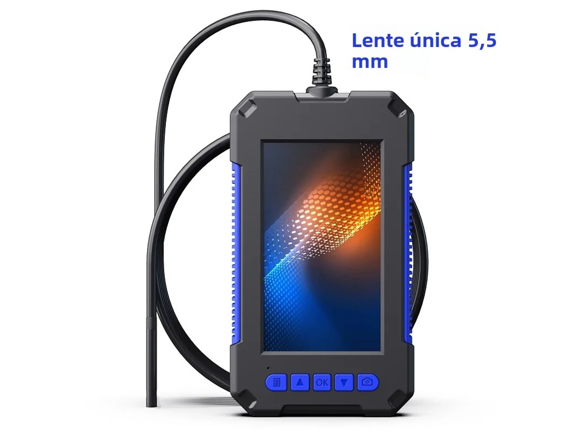 Cámara Endoscópica Industrial Con Pantalla Ips De 4,3 Pulgadas Y Rigidez Simple De 5,5 Mm
