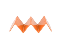 Soporte Estable Para Tacos De Abs, Apto Para Lavavajillas Y Microondas, Ideal Para Fiestas, Color Naranja.