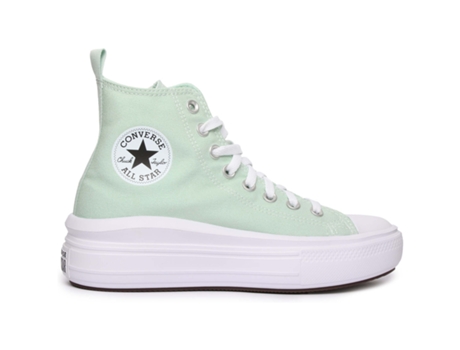Zapatillas de Mujer CONVERSE All Star Hi Verde (40)