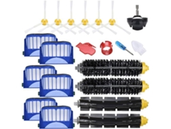 Juego De 21 Piezas Compatible Con La Serie Irobot Roomba 600, Que Incluye Accesorios Y Cepillos Para Una Limpieza Completa.