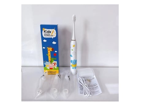 Cepillo de dientes eléctrico Cepillo de dientes rotatorio para niños HHZ Niños Ultrasonic4 Cabezales de cepillo