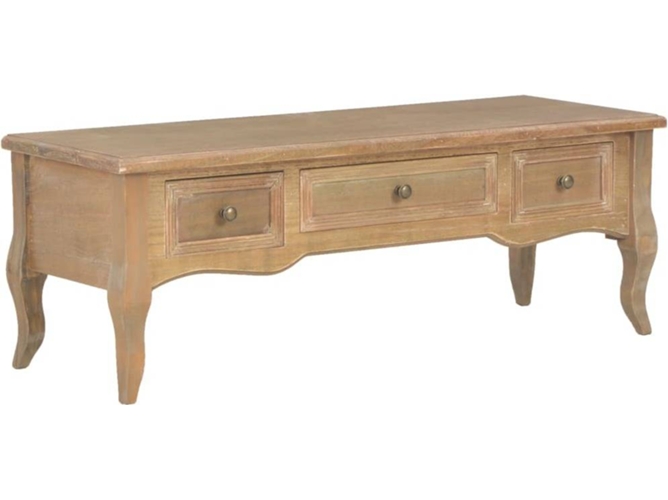 Mueble para la televisión VIDAXL Marrón Madera (100x35x35 cm )