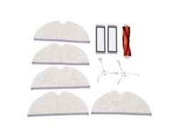 Kit De Accesorios Para Aspiradora Robot Con Filtros, Cepillos Laterales, Paños De Limpieza Y Cepillo Principal Compatible Con S50 Y S51.
