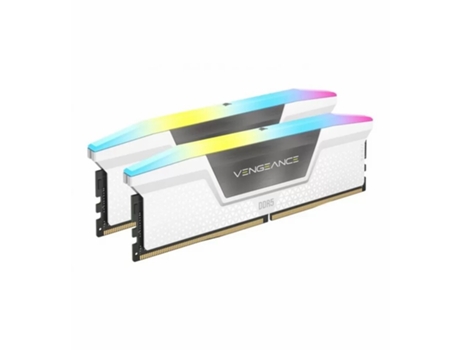Memoria RAM DDR5 CORSAIR Vengeance (2 x 16 GB - 6000 Mhz - C 40 - Blanco)