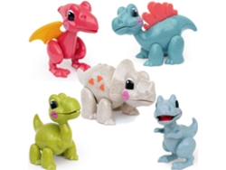 Set de dinosaurios Foolish Toys, set de juguetes de dinosaurios First Friends