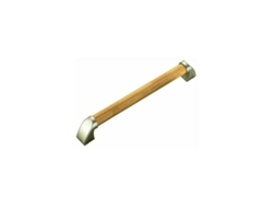 Asa de ducha de madera, asa de seguridad antideslizante para bañera, ideal para personas mayores con discapacidad - 34 cm