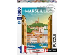 Póster de rompecabezas de Marsella de 1000 piezas