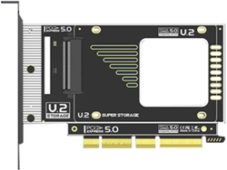 Convertidor Pcie 5.0 A U.2 Sff-8639 128 Gbit S Gen5. Ssd X4 X8 X16, Tarjeta De Expansión