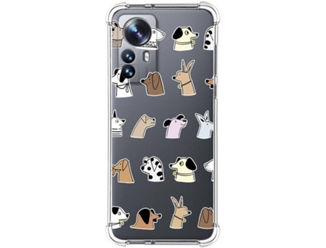 Carcasa para Xiaomi 12 Pro 5G TUMUNDOSMARTPHONE Dibujos Antigolpes Perros Multicolor