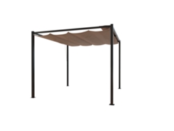 Pérgola CONCEPT U (Beige Topo - Poliéster - 300x300x240 cm)