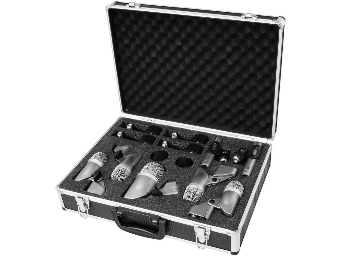 Juego de Micrófonos para Batería OMNITRONIC MIC 77-7LMH