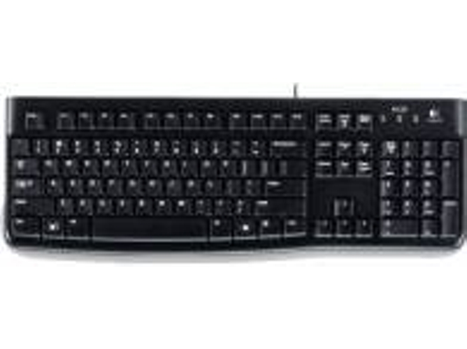 Teclado LOGITECH K120, US (Con Cable)