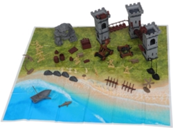 Conjunto De 293 Peças De Miniaturas Militares Para Montar, Modelo Interativo Para Meninos.
