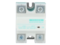 Relé De Estado Sólido Monofásico Zyg D4810 Dc-ac 4~32v 24~480v 10a Para Ajuste De Circuitos